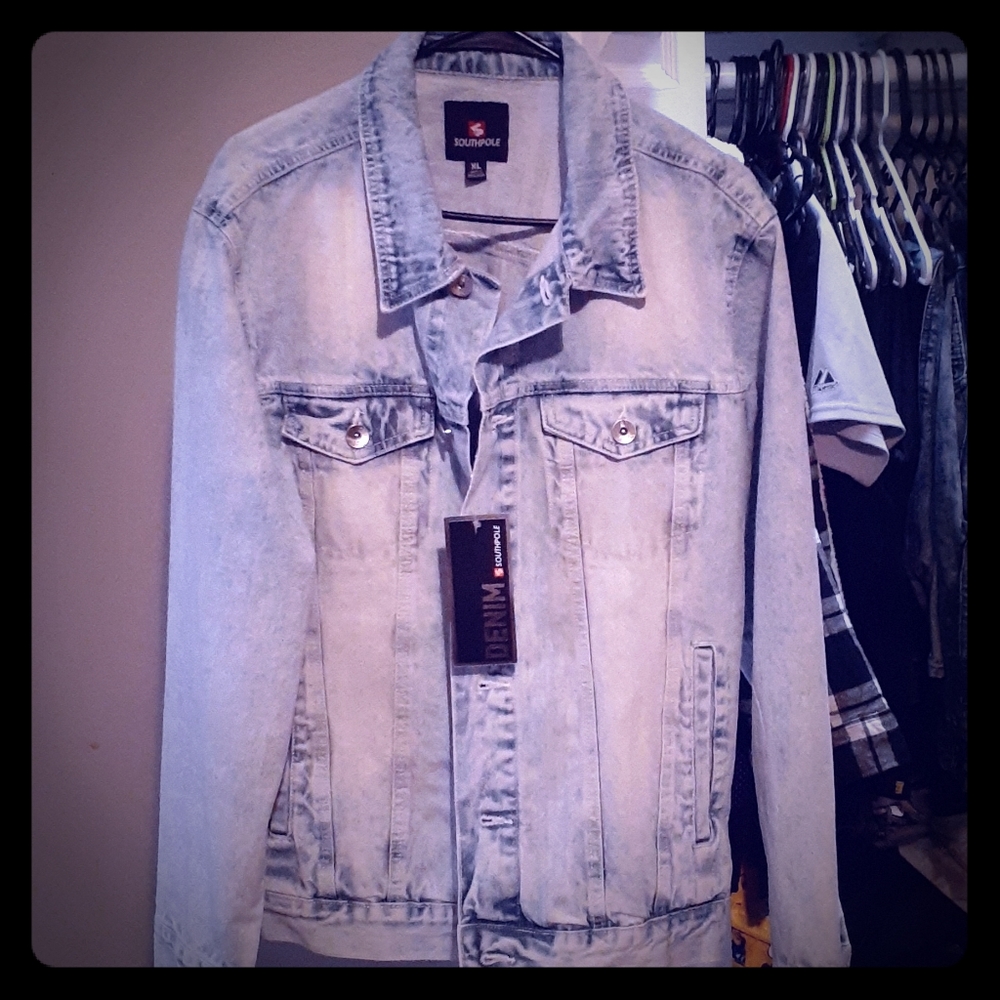 New south pole Jean jacket for men